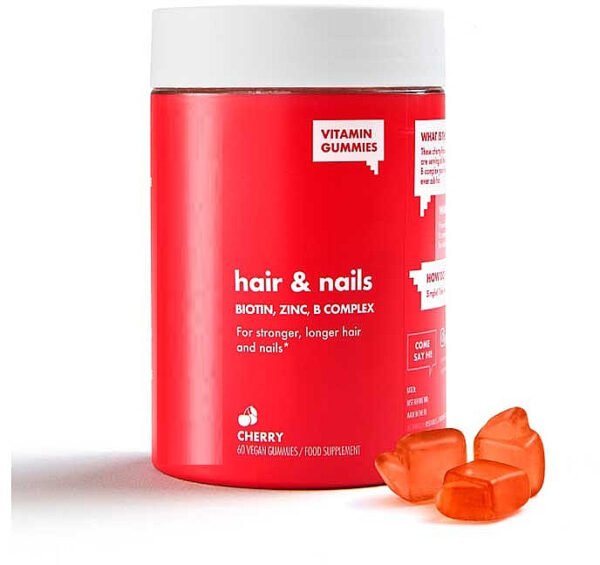 Hair & Nails Gummies 60 Units (pack of 3)